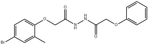 443640-03-7 2-(4-bromo-2-methylphenoxy)-N'-(phenoxyacetyl)acetohydrazide