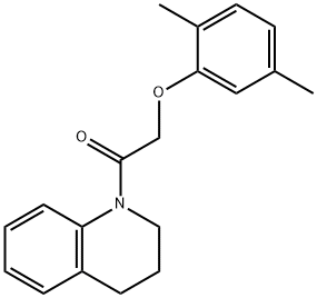 443645-92-9 1-[(2,5-dimethylphenoxy)acetyl]-1,2,3,4-tetrahydroquinoline