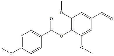 443676-22-0 4-formyl-2,6-dimethoxyphenyl 4-methoxybenzoate