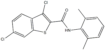 444905-42-4 3,6-dichloro-N-(2,6-dimethylphenyl)-1-benzothiophene-2-carboxamide