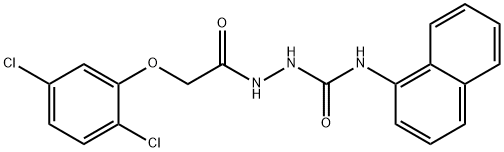 444926-39-0 2-[(2,5-dichlorophenoxy)acetyl]-N-(1-naphthyl)hydrazinecarboxamide