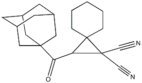 445222-34-4 2-(1-adamantylcarbonyl)spiro[2.5]octane-1,1-dicarbonitrile