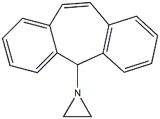 1-(5H-dibenzo[a,d]cyclohepten-5-yl)aziridine Structure