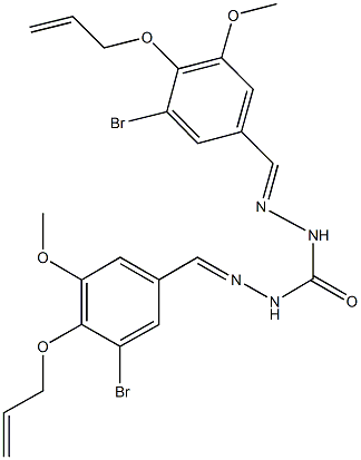 445459-48-3 N'',N'''-bis[4-(allyloxy)-3-bromo-5-methoxybenzylidene]carbonohydrazide
