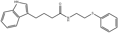 446052-48-8 4-(1H-indol-3-yl)-N-[2-(phenylsulfanyl)ethyl]butanamide
