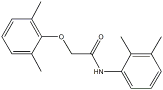 2-(2,6-dimethylphenoxy)-N-(2,3-dimethylphenyl)acetamide,448220-98-2,结构式