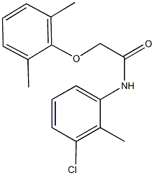 N-(3-chloro-2-methylphenyl)-2-(2,6-dimethylphenoxy)acetamide|