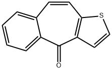 4H-benzo[4,5]cyclohepta[1,2-b]thiophen-4-one Structure