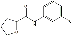N-(3-chlorophenyl)tetrahydro-2-furancarboxamide Structure
