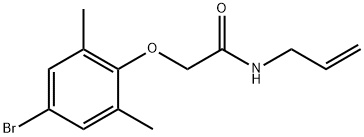 455887-92-0 N-allyl-2-(4-bromo-2,6-dimethylphenoxy)acetamide