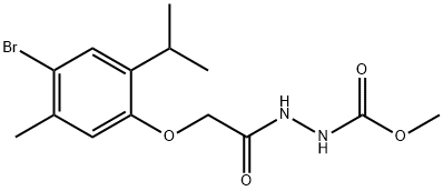 461026-70-0 methyl 2-[(4-bromo-2-isopropyl-5-methylphenoxy)acetyl]hydrazinecarboxylate