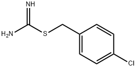 4-chlorobenzyl imidothiocarbamate Struktur