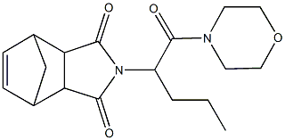474370-83-7 4-[1-(4-morpholinylcarbonyl)butyl]-4-azatricyclo[5.2.1.0~2,6~]dec-8-ene-3,5-dione