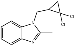 488093-82-9 1-[(2,2-dichlorocyclopropyl)methyl]-2-methyl-1H-benzimidazole