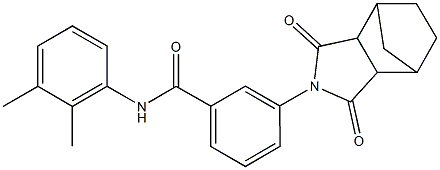 489400-59-1 N-(2,3-dimethylphenyl)-3-(3,5-dioxo-4-azatricyclo[5.2.1.0~2,6~]dec-4-yl)benzamide