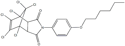489404-68-4 1,7,8,9,10,10-hexachloro-4-[4-(hexyloxy)phenyl]-4-azatricyclo[5.2.1.0~2,6~]dec-8-ene-3,5-dione
