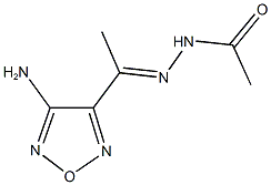 N'-[1-(4-amino-1,2,5-oxadiazol-3-yl)ethylidene]acetohydrazide|