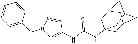 N-(1-adamantyl)-N'-(1-benzyl-1H-pyrazol-4-yl)urea|
