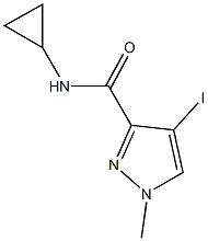 492423-72-0 N-cyclopropyl-4-iodo-1-methyl-1H-pyrazole-3-carboxamide