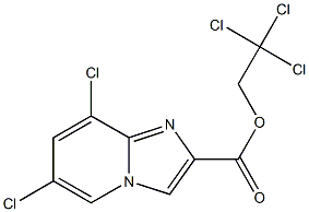 2,2,2-trichloroethyl 6,8-dichloroimidazo[1,2-a]pyridine-2-carboxylate Structure