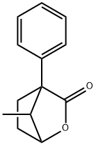 7-methyl-4-phenyl-2-oxabicyclo[2.2.1]heptan-3-one Struktur