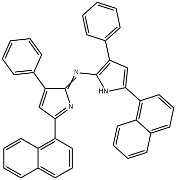N-[5-(1-naphthyl)-3-phenyl-1H-pyrrol-2-yl]-N-[5-(1-naphthyl)-3-phenyl-2H-pyrrol-2-ylidene]amine