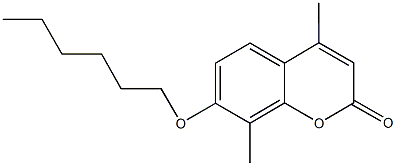 496969-37-0 7-(hexyloxy)-4,8-dimethyl-2H-chromen-2-one