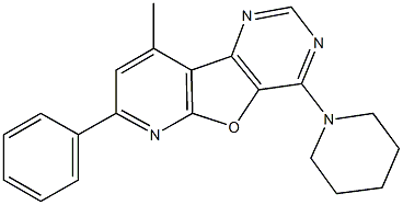 496970-53-7 9-methyl-7-phenyl-4-(1-piperidinyl)pyrido[3',2':4,5]furo[3,2-d]pyrimidine