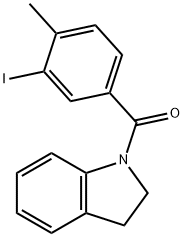 1-(3-iodo-4-methylbenzoyl)indoline|