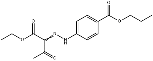 49753-01-7 propyl 4-{2-[1-(ethoxycarbonyl)-2-oxopropylidene]hydrazino}benzoate