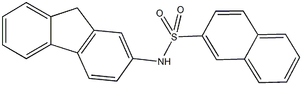 499141-52-5 N-(9H-fluoren-2-yl)-2-naphthalenesulfonamide