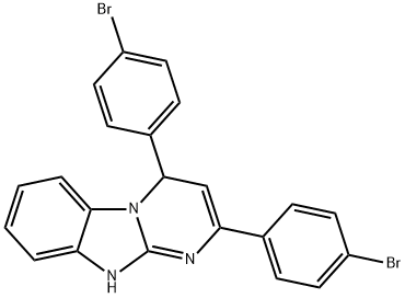 2,4-bis(4-bromophenyl)-1,4-dihydropyrimido[1,2-a]benzimidazole|