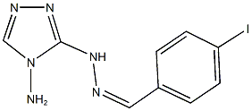 4-iodobenzaldehyde (4-amino-4H-1,2,4-triazol-3-yl)hydrazone|