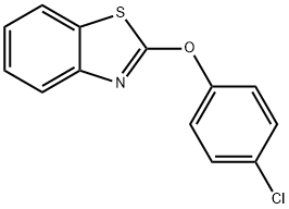 2-(4-chlorophenoxy)-1,3-benzothiazole Structure
