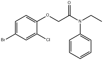 511250-92-3 2-(4-bromo-2-chlorophenoxy)-N-ethyl-N-phenylacetamide