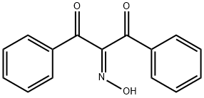 1,3-二苯基-1,2,3-丙三酮-2-肟 结构式