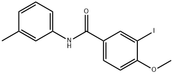 512796-04-2 3-iodo-4-methoxy-N-(3-methylphenyl)benzamide