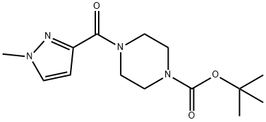 512815-56-4 tert-butyl 4-[(1-methyl-1H-pyrazol-3-yl)carbonyl]-1-piperazinecarboxylate