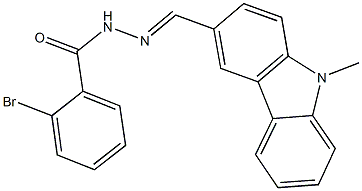 514800-48-7 2-bromo-N'-[(9-methyl-9H-carbazol-3-yl)methylene]benzohydrazide