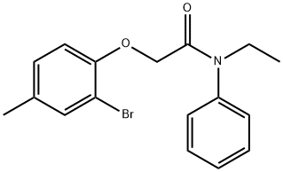 514823-54-2 2-(2-bromo-4-methylphenoxy)-N-ethyl-N-phenylacetamide