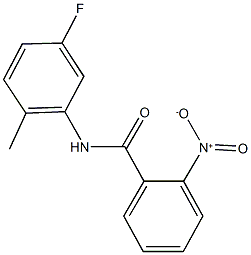 N-(5-fluoro-2-methylphenyl)-2-nitrobenzamide|