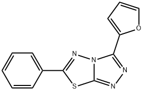 515875-38-4 3-(2-furyl)-6-phenyl[1,2,4]triazolo[3,4-b][1,3,4]thiadiazole