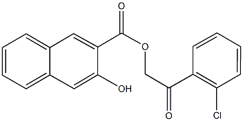 516469-88-8 2-(2-chlorophenyl)-2-oxoethyl 3-hydroxy-2-naphthoate