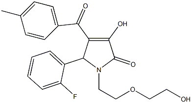 517887-15-9 5-(2-fluorophenyl)-3-hydroxy-1-[2-(2-hydroxyethoxy)ethyl]-4-(4-methylbenzoyl)-1,5-dihydro-2H-pyrrol-2-one