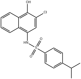 518321-78-3 N-(3-chloro-4-hydroxy-1-naphthyl)-4-isopropylbenzenesulfonamide