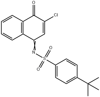 518332-79-1 4-(叔丁基)-N-[3-氯-4-氧代萘-1(4H)-亚基]苯磺酰胺