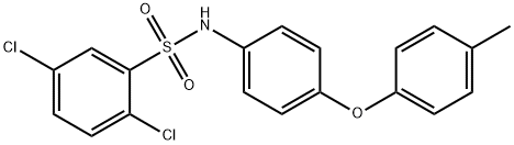 2,5-dichloro-N-[4-(4-methylphenoxy)phenyl]benzenesulfonamide|