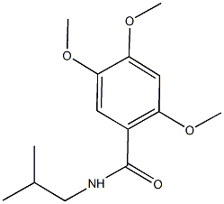N-isobutyl-2,4,5-trimethoxybenzamide Structure