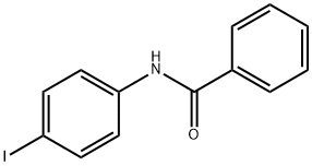 N-(4-碘苯基)苯甲酰胺 结构式