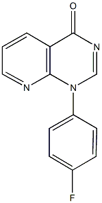 1-(4-fluorophenyl)pyrido[2,3-d]pyrimidin-4(1H)-one Structure